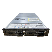 Dell PowerEdge FX2s Chassis w/ 4x Dual Xeon Gold 6138 512GB FC640 Blade Server
