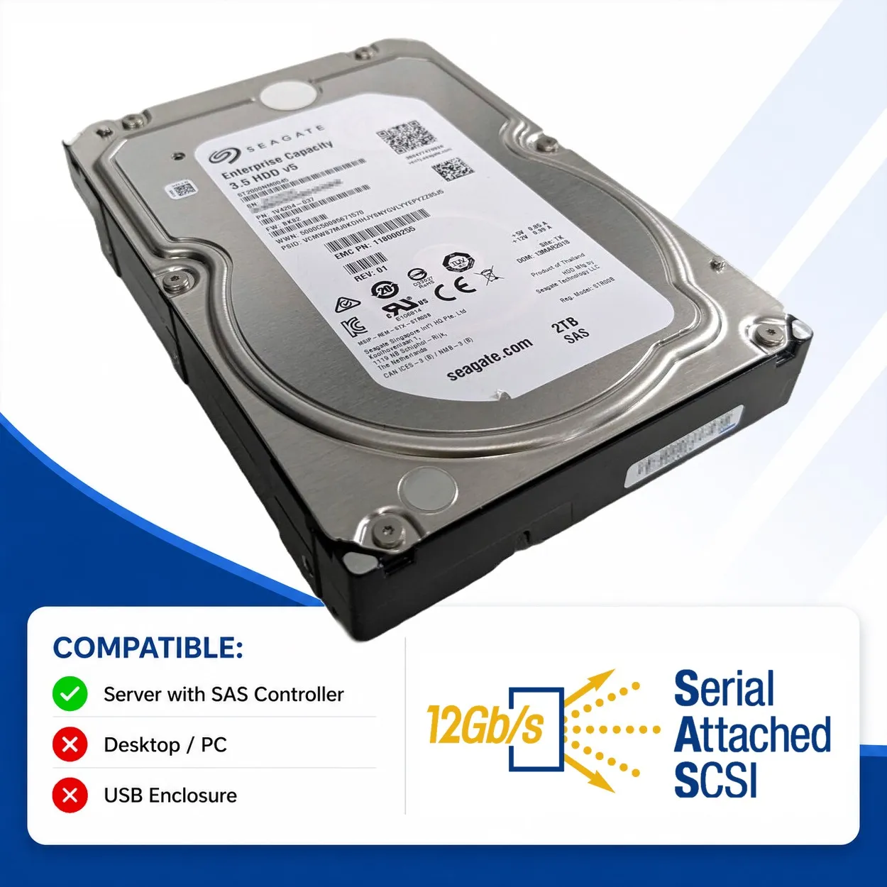Seagate ST2000NM0045 2TB 3.5