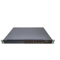 Juniper EX3300-24P 24 Port PoE+ Gigabit Ethernet Switch 4-Port SFP Uplink