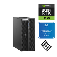 Dell Precision 5820 W-2235 6C/12T 3.8GHz 64GB Ram 1TB, 2TB NVMe RTX3090 950W W11P