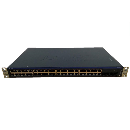 Juniper EX2200-48P-4G Gigabit 48 Port PoE+ 4x SFP 1GB slots Ethernet Switch