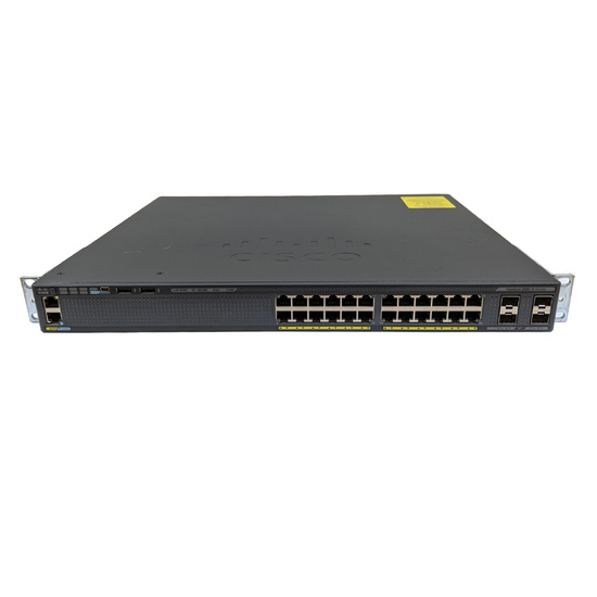 Cisco WS-C2960X-24PS-L 24-Port PoE+ Gigabit Managed Switch