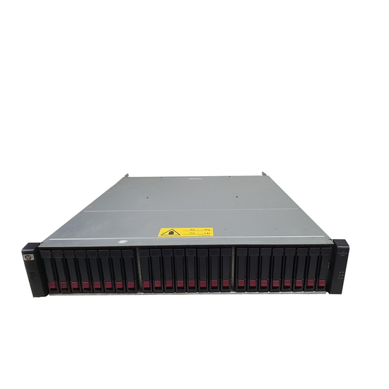 HP P2000 G3 MSA 21.6TB 24x 900GB SAS 2x 10GbE iSCSI controller AW595A 