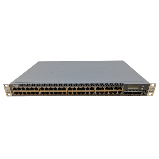 Juniper EX3300-48P 48 Port PoE+ Gigabit Ethernet Switch 4-Port SFP Uplink