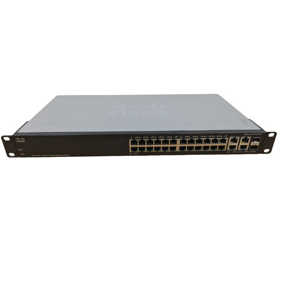 Cisco SG300-28 SRW2024-K9 26-Port Gigabit 2-Port SFP Managed Layer 2/3 Switch 