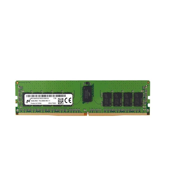 Micron 16GB (1x 16GB) 2Rx8 PC4-2666V-RE DDR4 ECC-Reg DIMM Server Memory