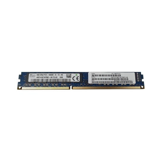 SKhynix 8GB (1x 8GB) 2Rx8 PC3-10600E Unbuffered ECC RAM Low Profile 15-13877-01 UDIMM