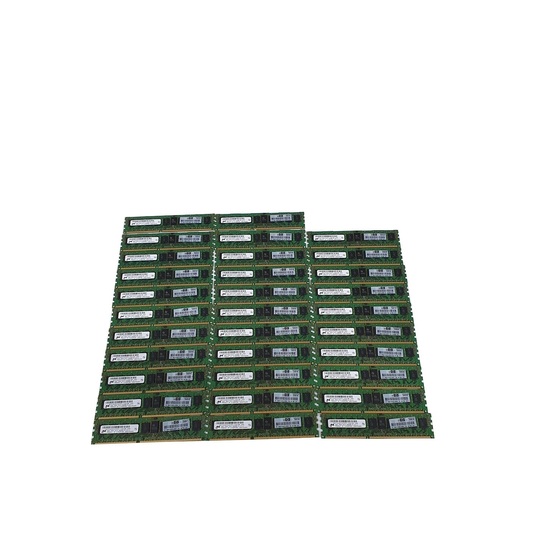 HP 128GB (32x 4GB sticks) 1Rx4 PC3-10600R Reg Server Ram 591750-371