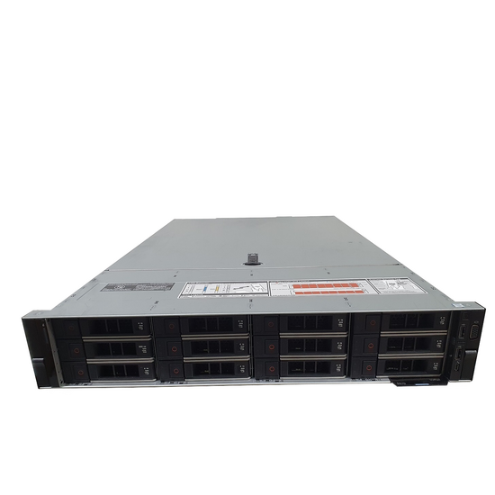 Dell R740xd 16LFF/4SFF 2x Gold 6150 2.7GHz 18C 256GB Ram H740P No HDD 1100W Rails