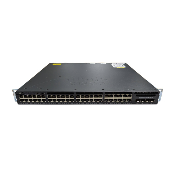 Cisco WS-C3650-48TQ-L 48-Port Gigabit Managed Switch w/ 4x 10Gb SFP+ Uplink