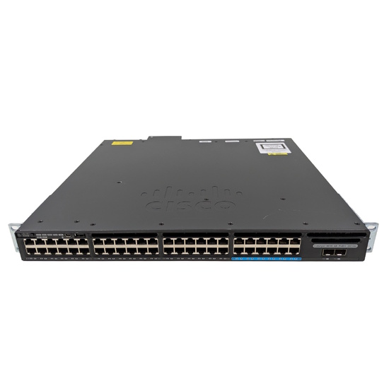 Cisco WS-C3650-12X48FD-L 48-Port PoE+ 12x MultiGig Switch with 2x 10Gb SFP+