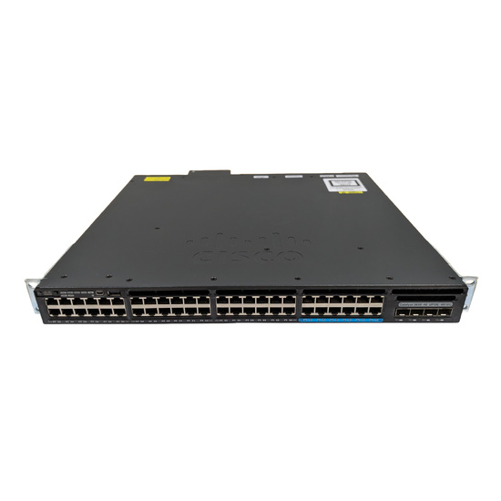 Cisco WS-C3650-12X48UQ-L 48-Port UPoE 12x MultiGig Switch with 4x 10Gb SFP+