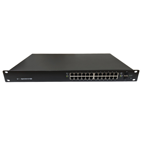 Ubiquiti EdgeSwitch 24 [ES-24-250W] 24-Port PoE+ Gigabit Managed Switch