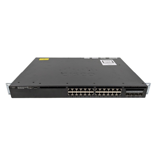 Cisco WS-C3650-24PDM-S 24-Port PoE+ Gigabit Managed Switch w/ 2x 10Gb SFP+ Uplink