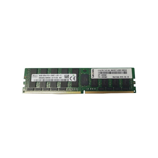 Samsung SKhynix 64GB (1x 64GB) 4DRx4 PC4-2400T DDR4 LRDIMM ECC Reg Server Ram Lenovo