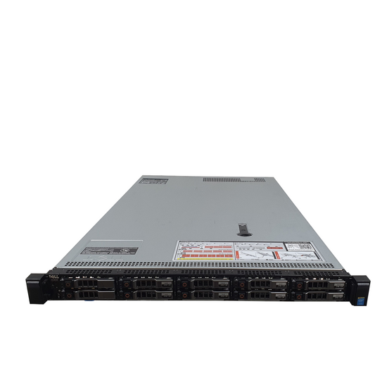 Dell R630 10SFF 2x E5-2698 v4 20C 2.2GHz 512GB Ram H730 2x 120GB SSD, 8x 2TB SAS