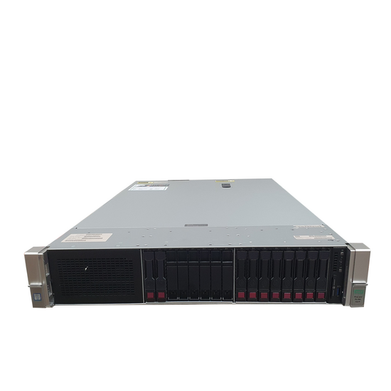 HP DL380 Gen9 2x E5-2687w v4 12C 3GHz 384GB Ram FirePro S7150x2 2x 200GB SATA, 8x 1.2TB SAS
