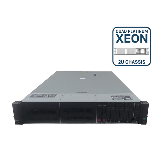 HPE DL560 Gen10 4x Platinum 8180 28C 2.5GHz 768GB Ram 2x 400GB SSD 4x 800W Rails