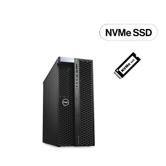 Dell Precision 7820 2x Gold 6126 12C 2.6GHz 64GB Ram 512GB NVMe P4000 W11P