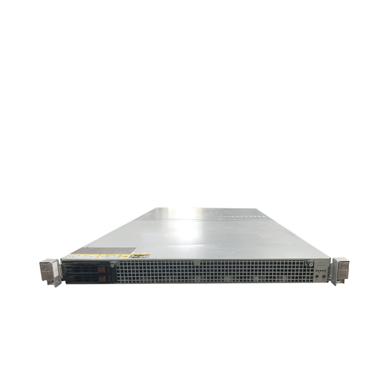 Supermicro CSE-118 2SFF 2x Gold 6140 18C 2.3GHz 192GB Ram X11DGQ 4x P100