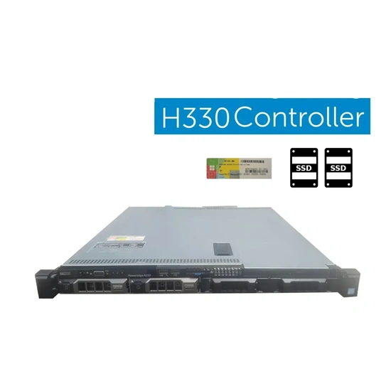 Dell R230 4LFF Short Depth Server E3-1270v6 4C 3.8GHz 32GB Ram 2x 480GB SSD