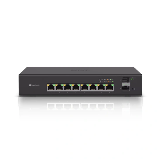 Ubiquiti EdgeSwitch 8 [ES-8-150W] 8-Port PoE+ Gigabit Managed Switch