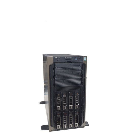 Dell T340 E-2146G 6C 3.5Ghz 64GB Ram H730 2x 1.2TB SAS, 6x 4TB SAS
