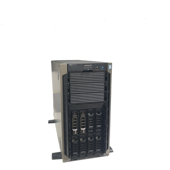 Dell T440 8LFF 1x Silver 4210 10C 2.2Ghz 64GB Ram TPM 2 H330 2x 1.2TB SAS