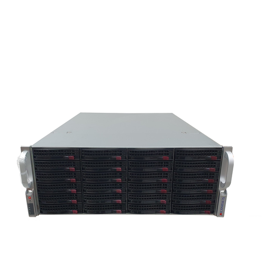 Supermicro 36LFF CSE-847 2x E5-2630v3 128GB Ram 24x 3TB SAS X10DRi