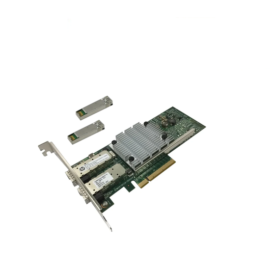 HPE Ethernet 10Gb 2P 530SFP+ Adptr 65250-001 w/ SFPs 